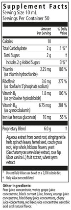 Floradix Iron + Herbs Liquid Herbal Supplement