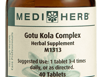 Gotu Kola Complex, 40 Tablets