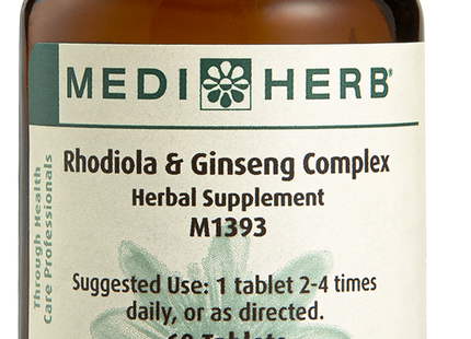 Rhodiola & Ginseng Complex, 60 Tablets