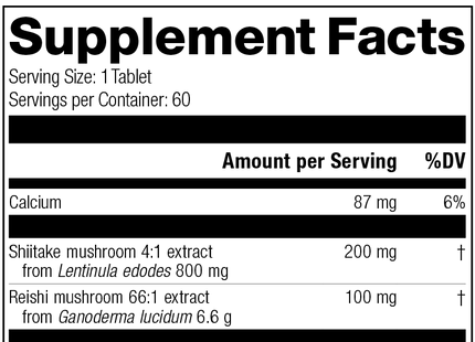 supplement fact label