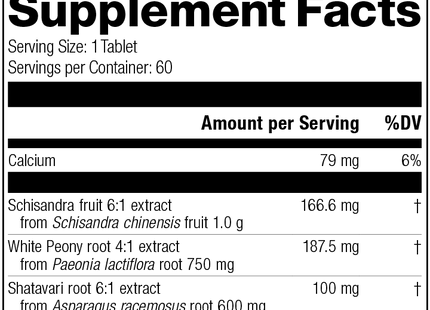 FemCo, 60 Tablets, Rev 01 Supplement Facts