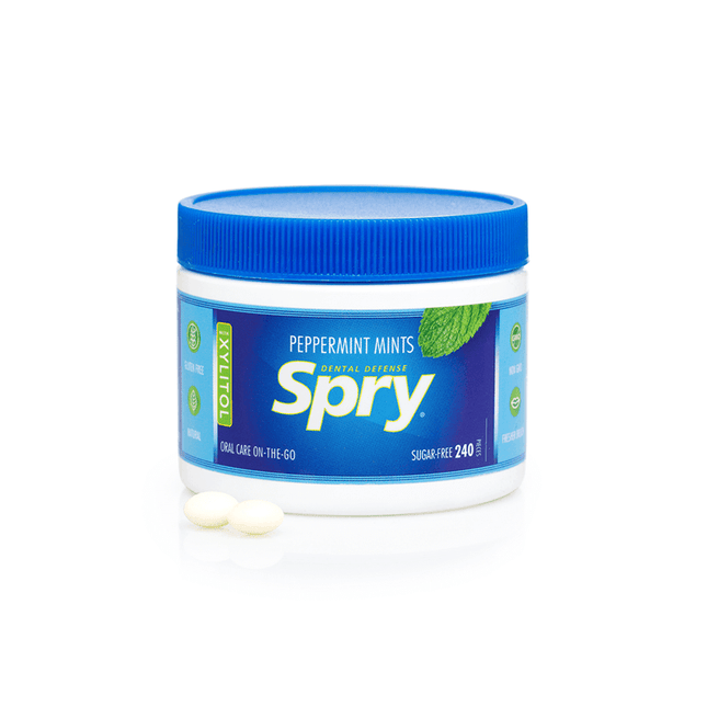 Spry Mints 100% Xylitol Peppermint