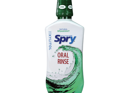 Spry Oral Rinse Spearmint