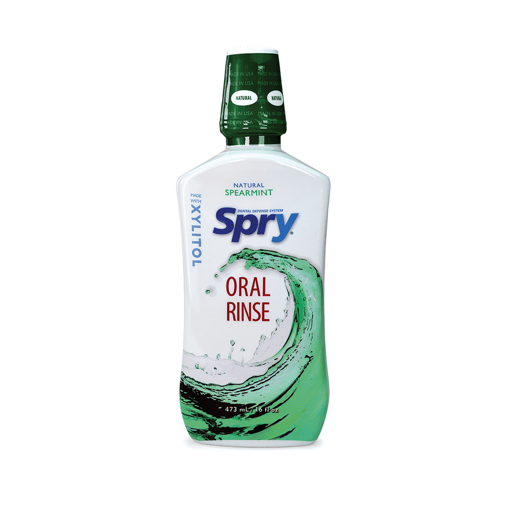 Spry Oral Rinse Spearmint