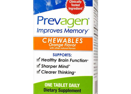 Prevagen® Regular Strength Orange Flavor Chewables ECE 10mg