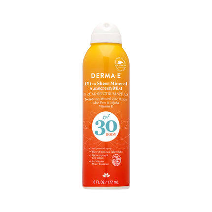 Ultra Sheer Mineral Sunscreen Body Mist (SPF 30)