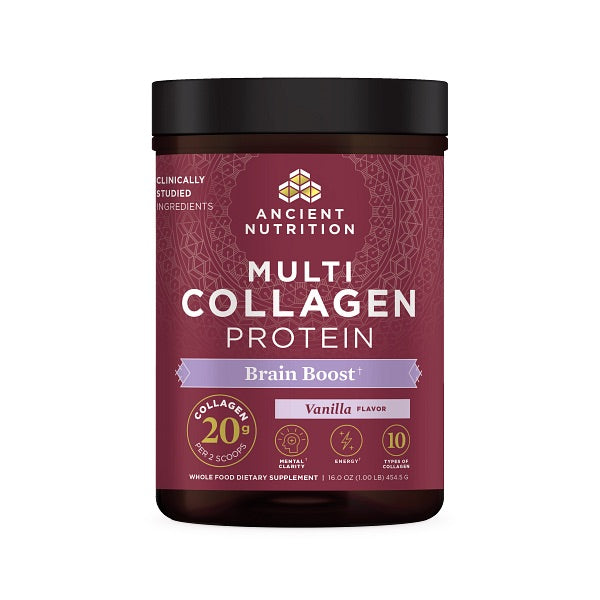 Multi Collagen Protein “Brain Boost”  Vanilla