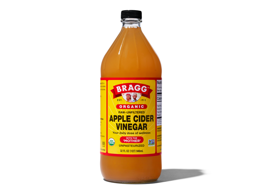 Organic Raw Unfiltered Apple Cider Vinegar With The 'Mother' Unpasteurized
