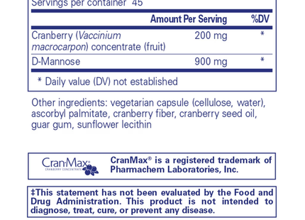 Cranberry/D-Mannose