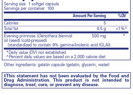 E.P.O. (evening primrose oil)