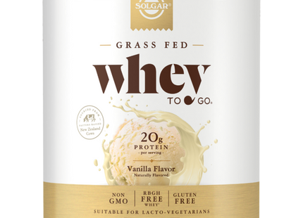 Grass Fed Whey To Go® - Vanilla