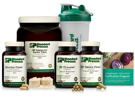 Purification Product Kit with SP Complete® Dairy Free and Gastro-Fiber®, 1 Kit With SP Complete Dairy Free and Gastro-Fiber