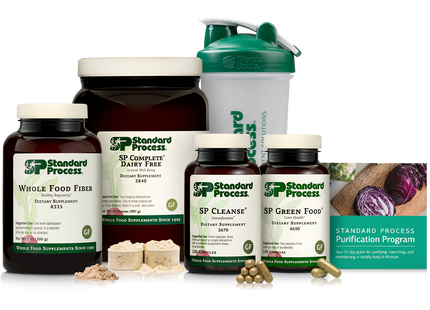 Purification Product Kit with SP Complete® Dairy Free and Whole Food Fiber, SP Complete Dairy Free and Whole Food Fiber