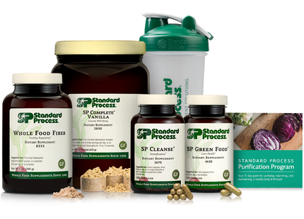 Purification Product Kit with SP Complete® Vanilla and Whole Food Fiber, 1 Kit With SP Complete Vanilla & Whole Food Fiber