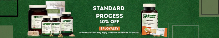 Standard Process Discount Code SPLOYALTY saves you 10%