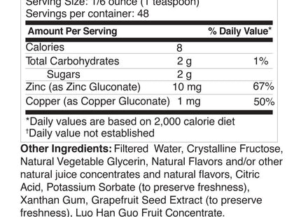 Liquid Zinc + Copper Complex