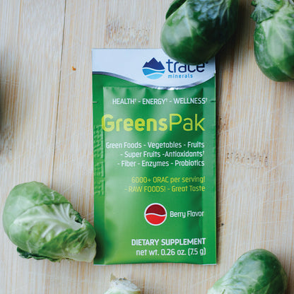 GreensPak Berry Flavor Trial Packet