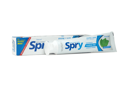 Spry Toothpaste Peppermint Fluoride- Free