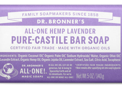 Lavender Pure-Castile Bar Soap