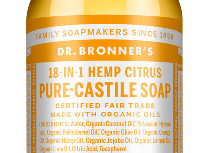 Hemp Citrus Liquid Soap