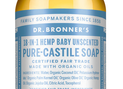 Pure-Castile Unscented Baby Soap