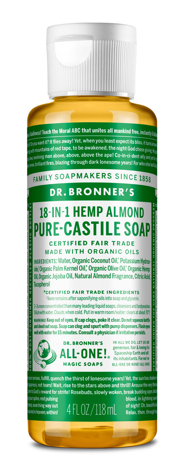 Pure-Castile Liquid Soap-Almond