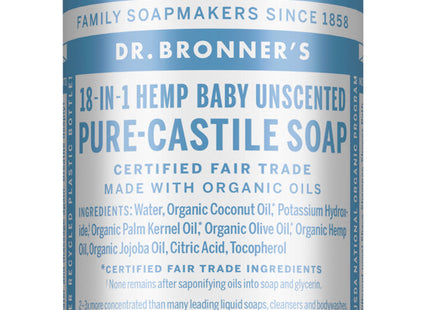 Pure-Castile Unscented Baby Soap