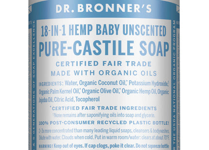 Pure-Castile Unscented Baby Soap