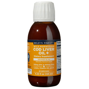 Wild Norwegian Cod Liver Oil Orange Bliss