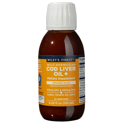 Wild Norwegian Cod Liver Oil Orange Bliss