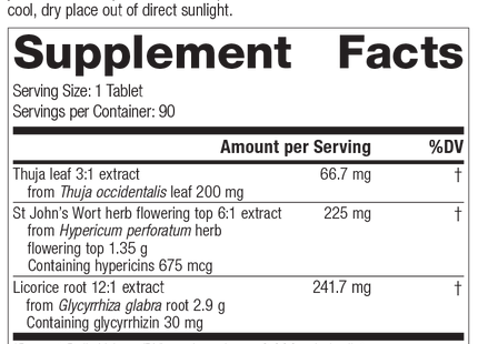 Viranon Rev 03 Supplement Facts