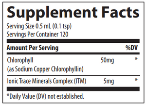 Concentrated Ionic Chlorophyll - 6,000 mg - Mint