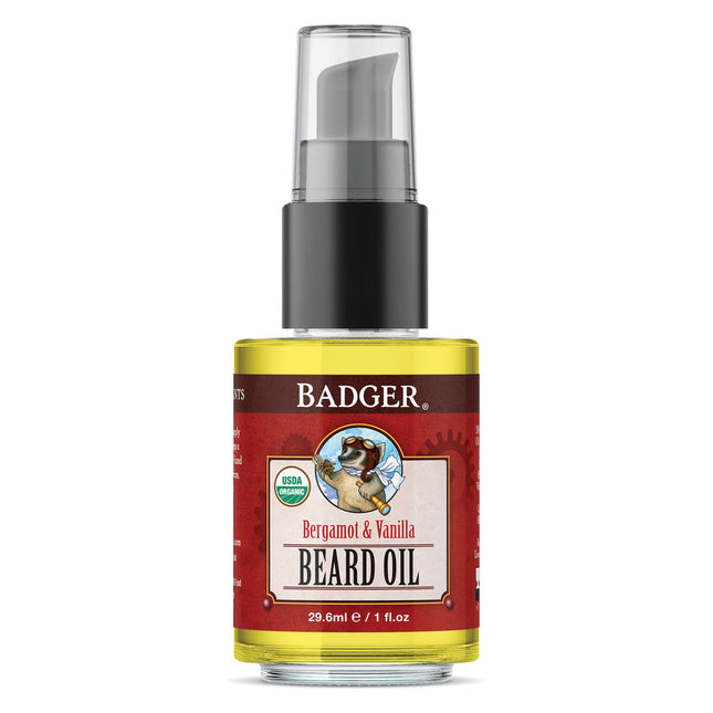 Badger Beard Oil Bergamot & Vanilla