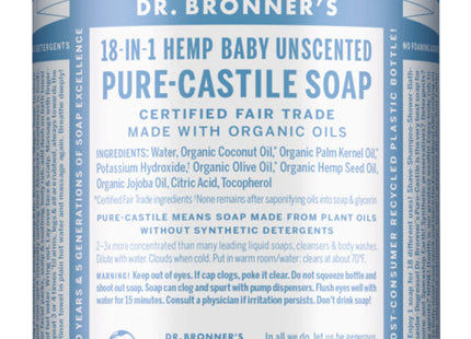 Pure-Castile Unscented Baby Soap