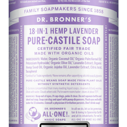 Pure-Castile Liquid Soap- Lavender