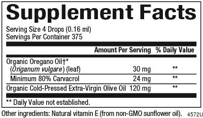 Oil of Oregano Liquid - Certified Organic