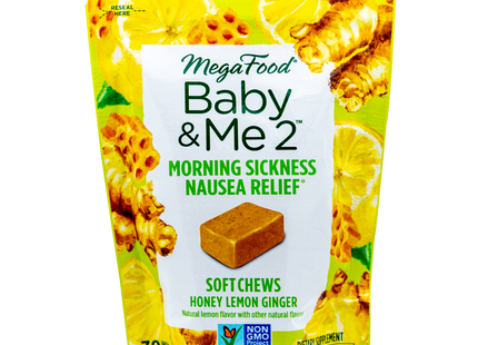 Baby & Me 2™ Morning Sickness Nausea Relief Honey Lemon Ginger Soft Chews