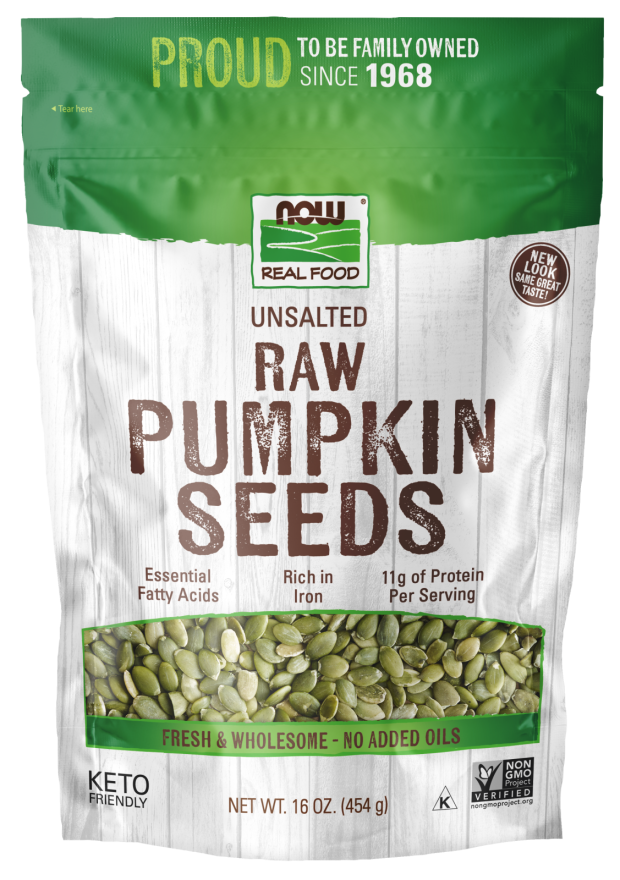 Pumpkin Seeds, Organic, Raw & Unsalted