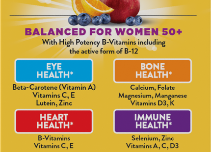 Alive!® Once Daily Women’s 50+ Ultra Potency Multivitamin