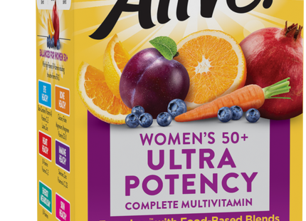 Alive!® Once Daily Women’s 50+ Ultra Potency Multivitamin