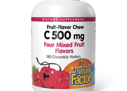 Vitamin C 500 mg Fruit-Flavor Chew - Mixed Fruit