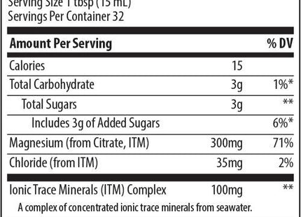 Tangerine Liquid Magnesium (300 mg)