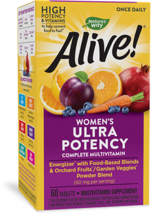 Alive!® Once Daily Women’s Ultra Potency Multivitamin