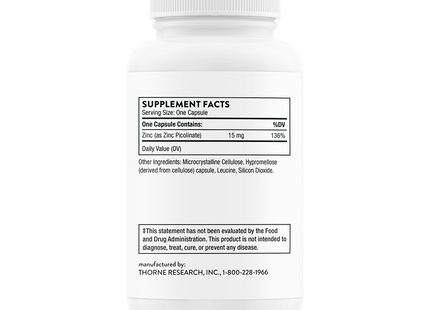 Zinc Picolinate 15 mg