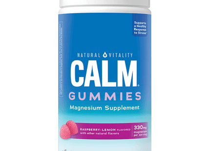 Magnesium Citrate Gummies - Raspberry-Lemon