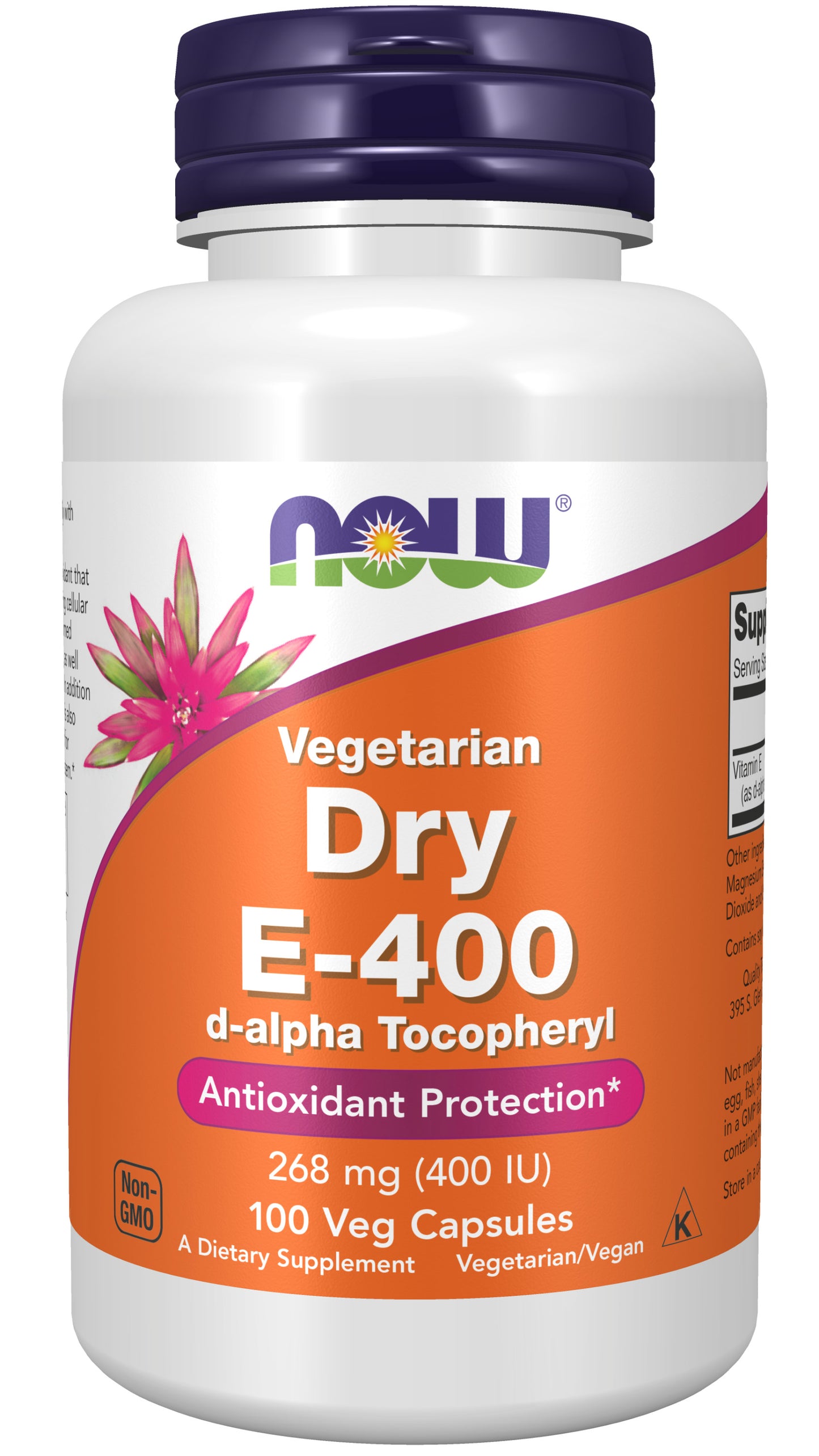 Vitamin E-400, Vegetarian Dry
