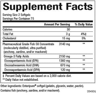 RxOmega-3 Ultra Strength 2,150 mg