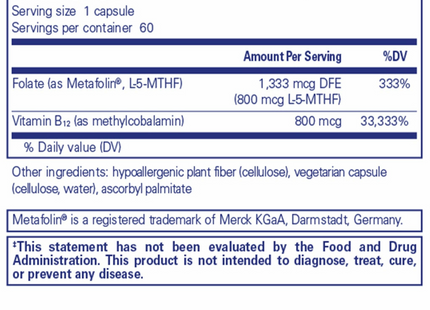 B12 Folate