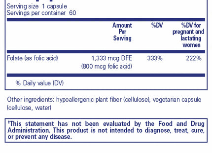 Folic Acid Capsules