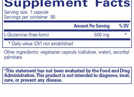 L-Glutamine 500 Mg